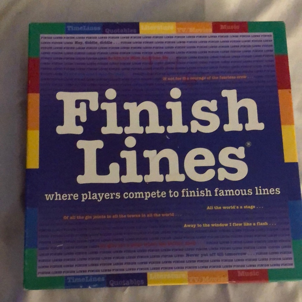 Finish Lines Board Game